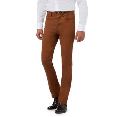 Hammond & Co. by Patrick Grant Big and tall tan twill trousers